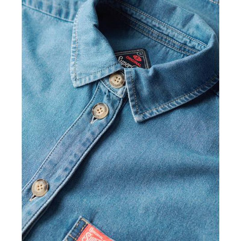Superdry Denim Overshirt image number 2